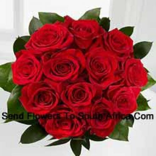 12 Rose Rosse Eleganti