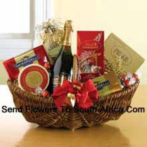 Traditional Snack and Wine Hamper